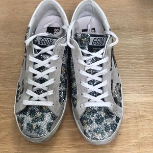Golden Goose Deluxe Brand Glitter Sneakers -39
